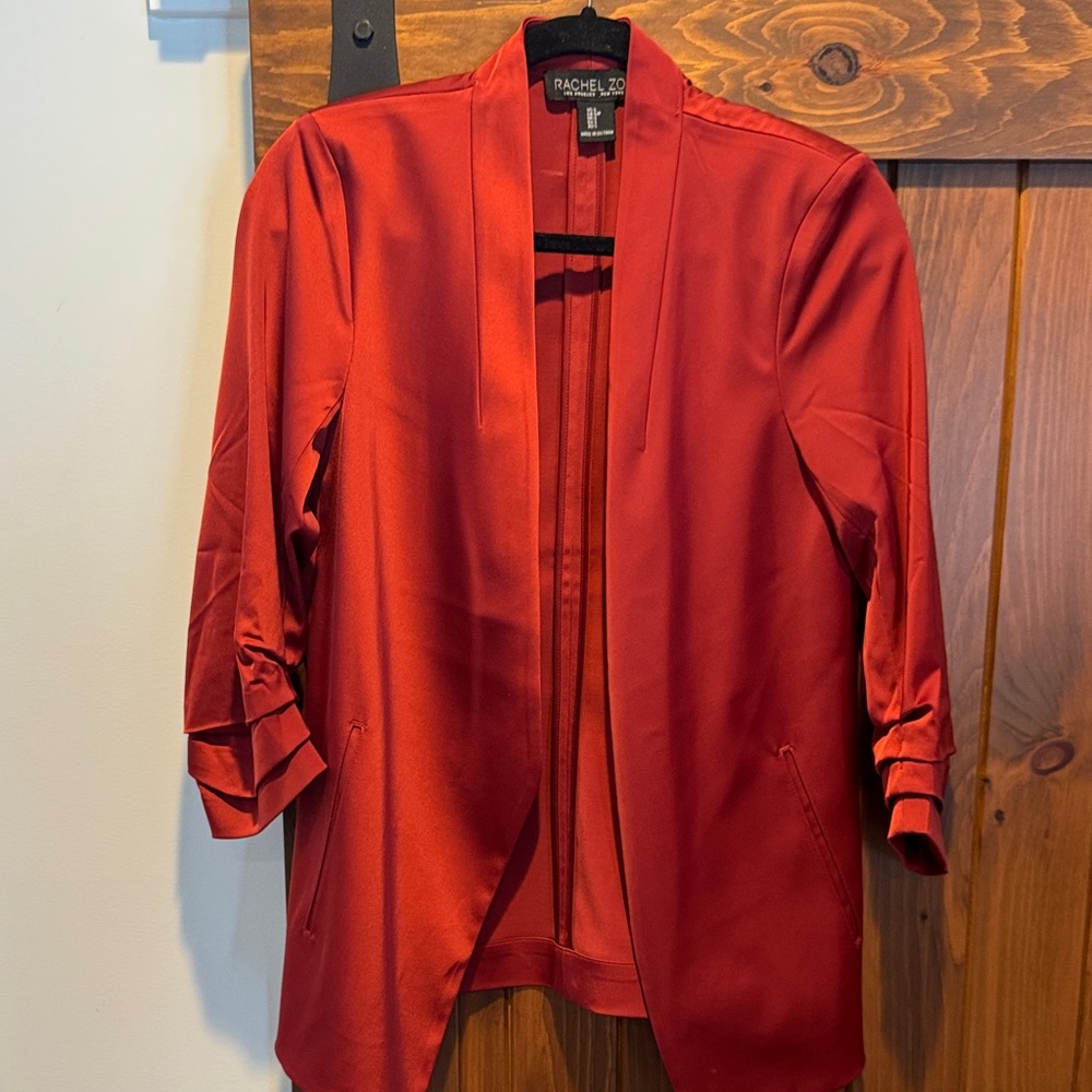 Rachel Zoe Women's Elegant Red Blazer
